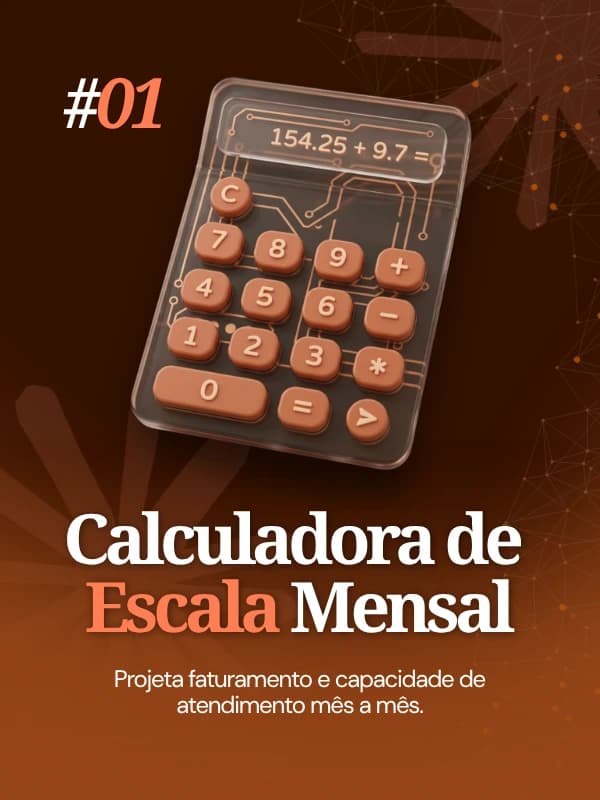 Calculadora de Escala Mensal