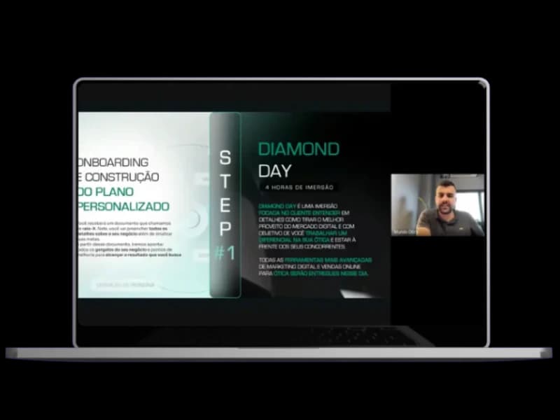 Venda ao vivo de R$ 12.000 no Diamond Day